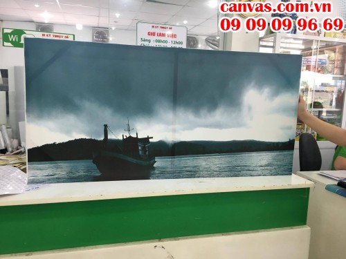 In tranh phẳng - in tranh sơn dầu công nghệ 3d