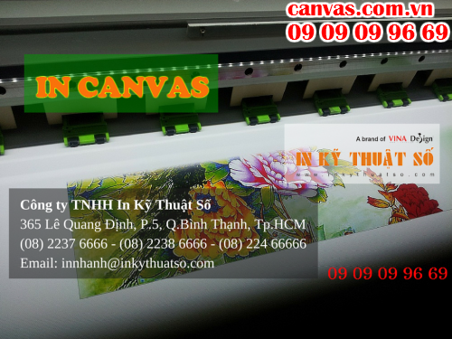 Liên hệ in canvas với Công ty TNHH In Kỹ Thuật Số - Digital Printing